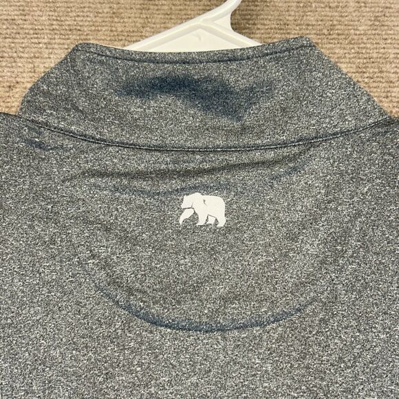 Normal Brand Performance 1/4 Zip Mens 2XL Gray Pullover Stretch Long Sleeve Mock - Picture 10 of 10